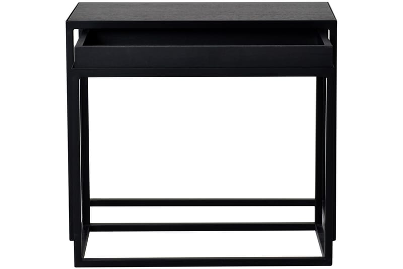 Kapelvej Satsbord 60 cm 2 Bord - Svart - Möbler - Bord & matgrupp - Soffbord