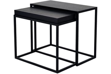 Kapelvej Satsbord 60 cm 2 Bord - Svart - Möbler - Bord & matgrupp - Soffbord