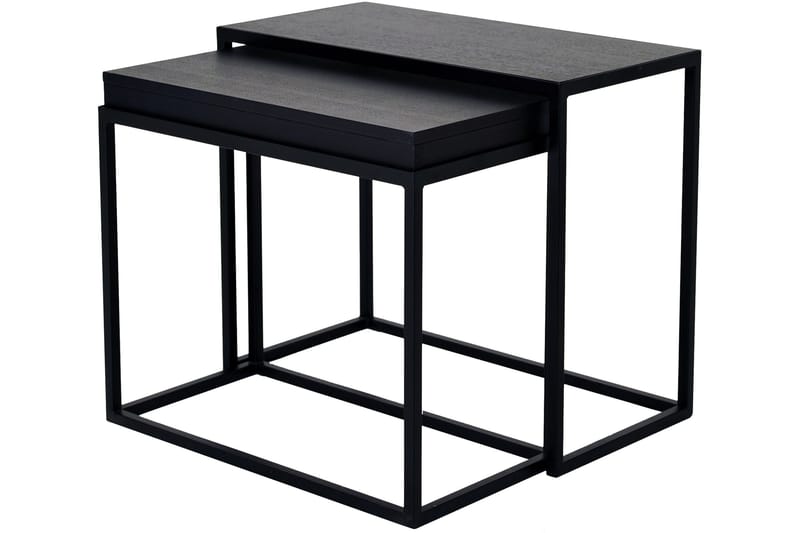 Kapelvej Satsbord 60 cm 2 Bord - Svart - Möbler - Bord & matgrupp - Soffbord
