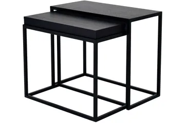 Kapelvej Satsbord 60 cm 2 Bord - Svart - Möbler - Bord & matgrupp - Soffbord
