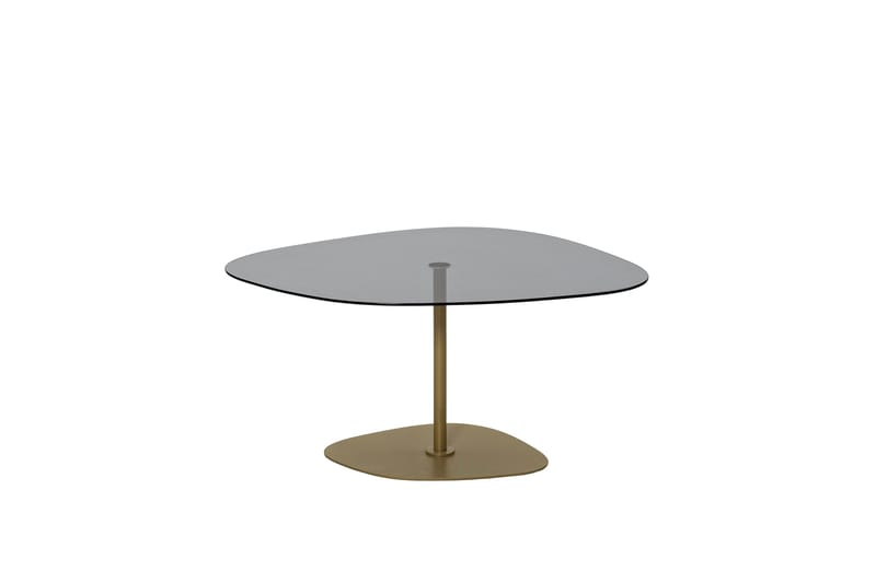 Karamea Soffbord 85 cm - Grå/Guld - Möbler - Bord & matgrupp - Soffbord