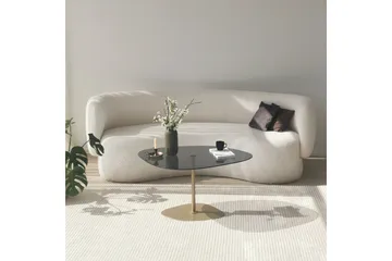 Karamea Soffbord 85 cm - Grå/Guld - Möbler - Bord & matgrupp - Soffbord