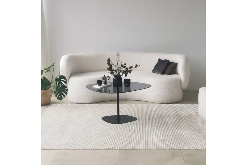 Karamea Soffbord 85 cm - Grå/Svart - Möbler - Bord & matgrupp - Soffbord