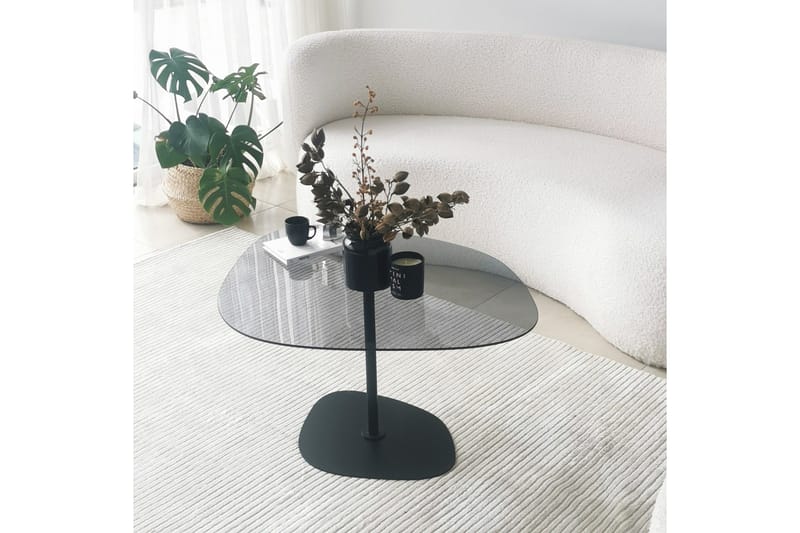 Karamea Soffbord 85 cm - Grå/Svart - Möbler - Bord & matgrupp - Soffbord