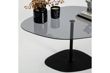 Karamea Soffbord 85 cm - Grå/Svart - Möbler - Bord & matgrupp - Soffbord