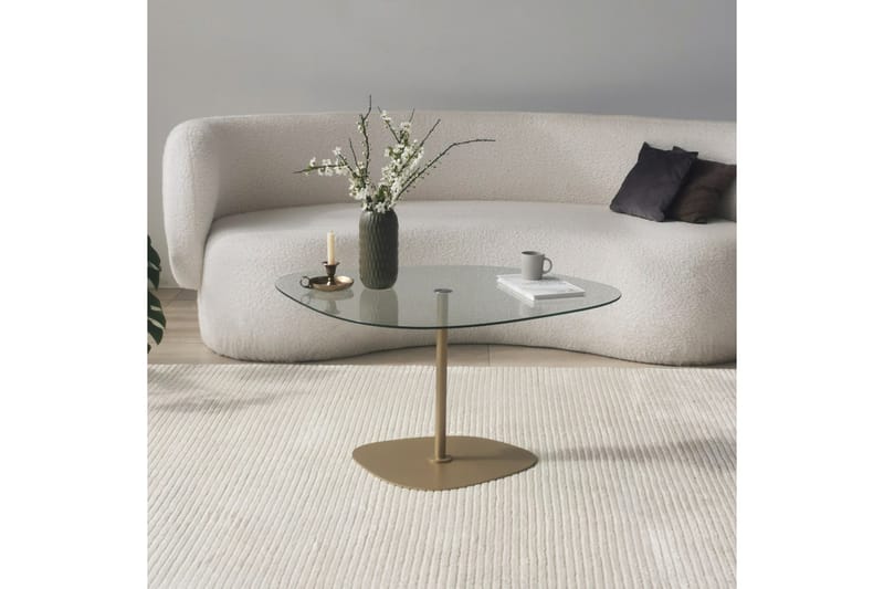 Karamea Soffbord 85 cm - Guld - Möbler - Bord & matgrupp - Soffbord