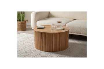 Soffbord Karela Bok - Rödfärgat trä - Möbler - Bord & matgrupp - Soffbord