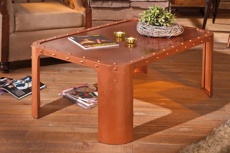 Kazuko Soffbord 110 cm - Koppar - Möbler - Bord & matgrupp - Soffbord