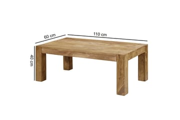 Kellaher Rektangulärt Soffbord i Akacia - Brun - Möbler - Bord & matgrupp - Soffbord