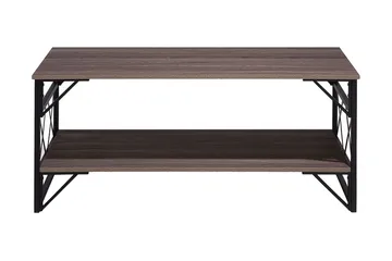 Kindertofte Soffbord 120 cm med Förvaring Hylla - Brungrå - Möbler - Bord & matgrupp - Soffbord - Soffbord med förvaring