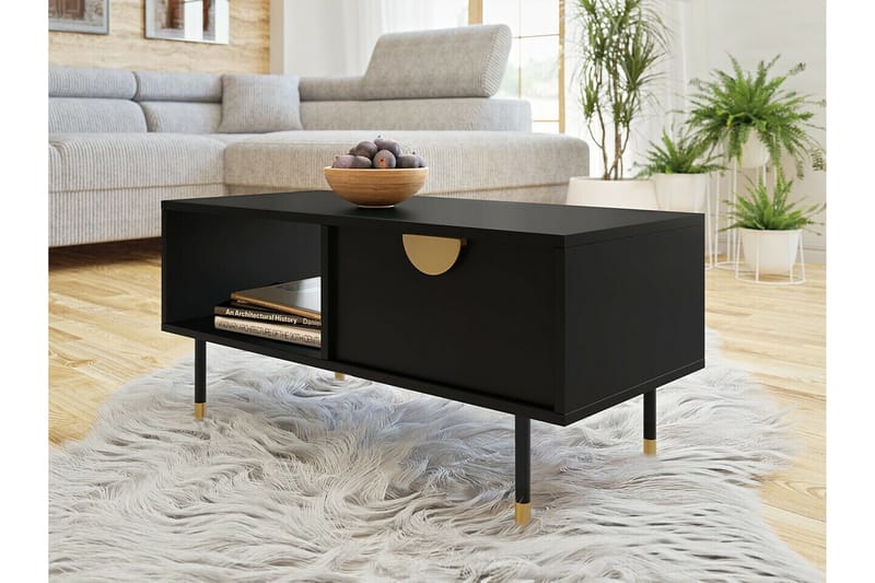 Kintore Soffbord 45 cm - Svart - Möbler - Bord & matgrupp - Soffbord