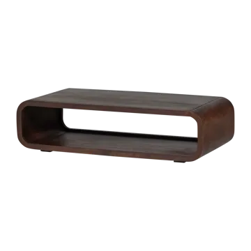 Soffbord Kinu 120 cm - Mörkbrun - Möbler - Bord & matgrupp - Soffbord