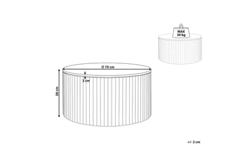 Soffbord Kirkwood Svart - Svart - Möbler - Bord & matgrupp - Soffbord