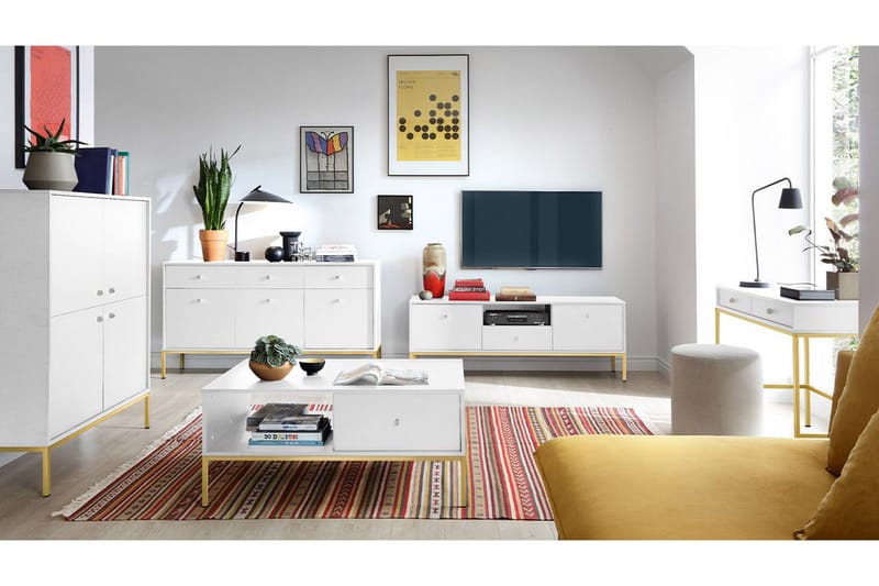 Klinkerville Soffbord 68,1 cm - Vit - Möbler - Bord & matgrupp - Soffbord