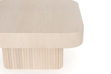 Kopparbo Soffbord 80 cm - Ljust vitlaserat ekträ - Möbler - Bord & matgrupp - Soffbord