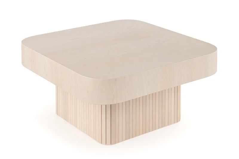 Kopparbo Soffbord 80 cm - Ljust vitlaserat ekträ - Möbler - Bord & matgrupp - Soffbord