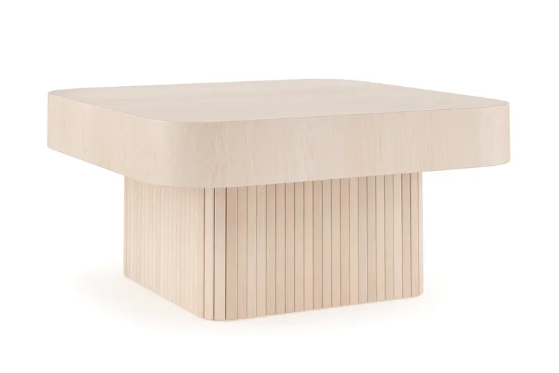 Kopparbo Soffbord 80 cm - Ljust vitlaserat ekträ - Möbler - Bord & matgrupp - Soffbord