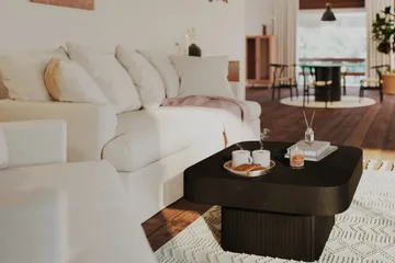 Kopparbo Soffbord 80 cm Svart - Svart trä - Möbler - Bord & matgrupp - Soffbord