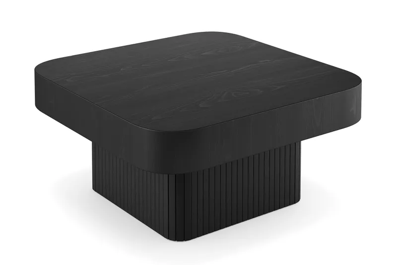 Kopparbo Soffbord 80 cm Svart - Svartlaserad ek - Möbler - Bord & matgrupp - Soffbord