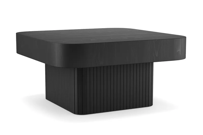 Kopparbo Soffbord 80 cm Svart - Svartlaserad ek - Möbler - Bord & matgrupp - Soffbord