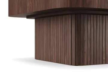 Kopparbo soffbord 80 cm Valnöt - Mörkbrunt valnötsträ - Möbler - Bord & matgrupp - Soffbord