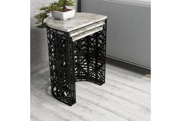 Koraleigh Satsbord 46 cm - Vit - Möbler - Bord & matgrupp - Soffbord