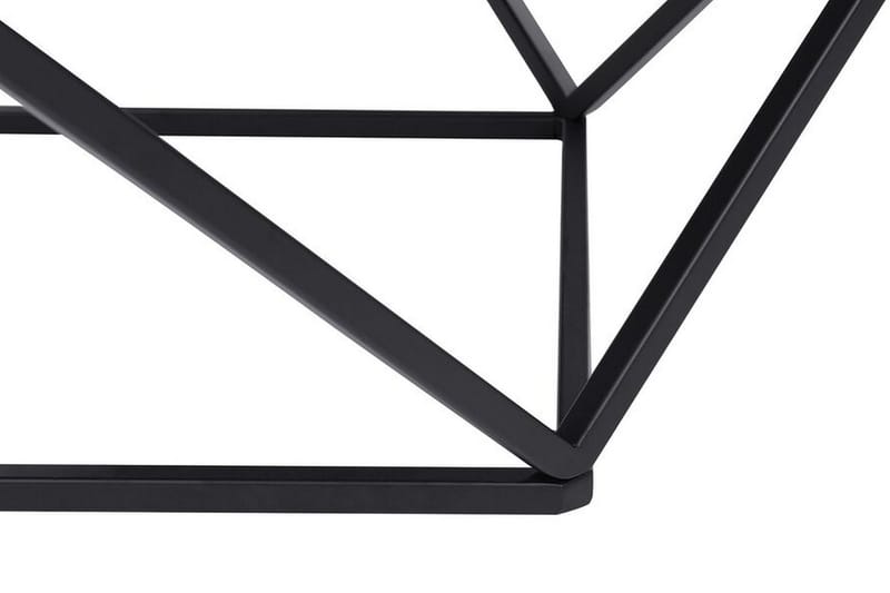 Kubsch Kaffebord Marmormönster - Svart - Möbler - Bord & matgrupp - Soffbord