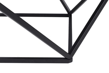 Kubsch Kaffebord Marmormönster - Svart - Möbler - Bord & matgrupp - Soffbord