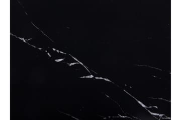 Kubsch Soffbord Svart Marmormönster - Svart - Möbler - Bord & matgrupp - Soffbord