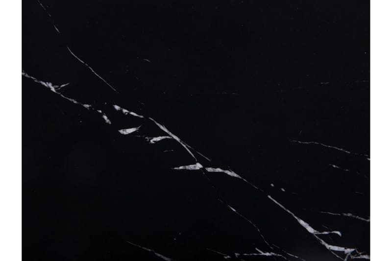 Kubsch Soffbord Svart Marmormönster - Svart - Möbler - Bord & matgrupp - Soffbord