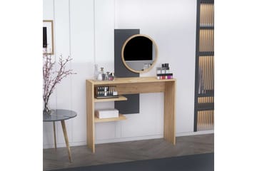 Laxman Sminkbord 96 cm - Blå/Antracit - Möbler - Bord & matgrupp - Sminkbord & toalettbord - Sminkbord med spegel