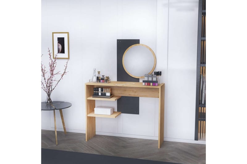 Laxman Sminkbord 96 cm - Blå/Antracit - Möbler - Bord & matgrupp - Soffbord - Kistbord