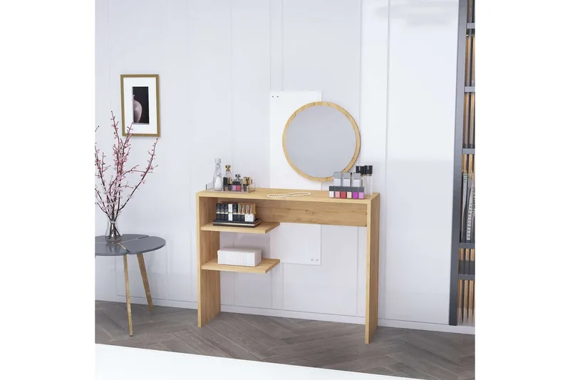 Laxman Sminkbord 96 cm - Blå/Vit - Möbler - Bord & matgrupp - Soffbord - Kistbord