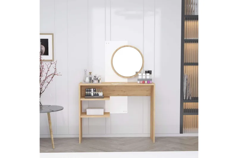 Laxman Sminkbord 96 cm - Blå/Vit - Möbler - Bord & matgrupp - Soffbord - Kistbord