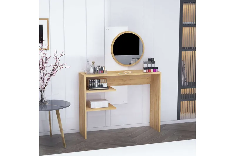 Laxman Sminkbord 96 cm - Blå/Vit - Möbler - Bord & matgrupp - Soffbord - Kistbord