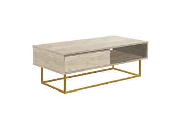 Soffbord Laxus 120 cm - Beige - Möbler - Bord & matgrupp - Soffbord