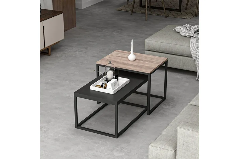 Leka Soffbord 72 cm - Svart - Möbler - Bord & matgrupp - Soffbord