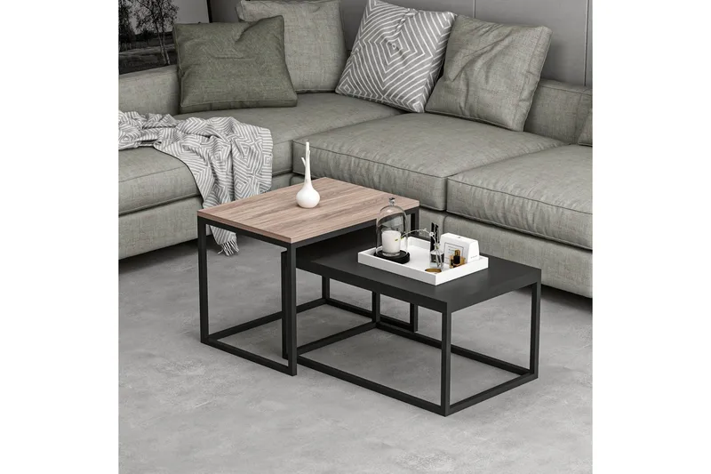 Leka Soffbord 72 cm - Svart - Möbler - Bord & matgrupp - Soffbord