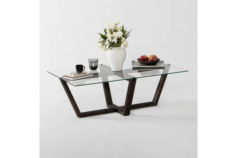 Liepene Soffbord 105x65 cm Svart - Hanah Home - Möbler - Bord & matgrupp - Soffbord