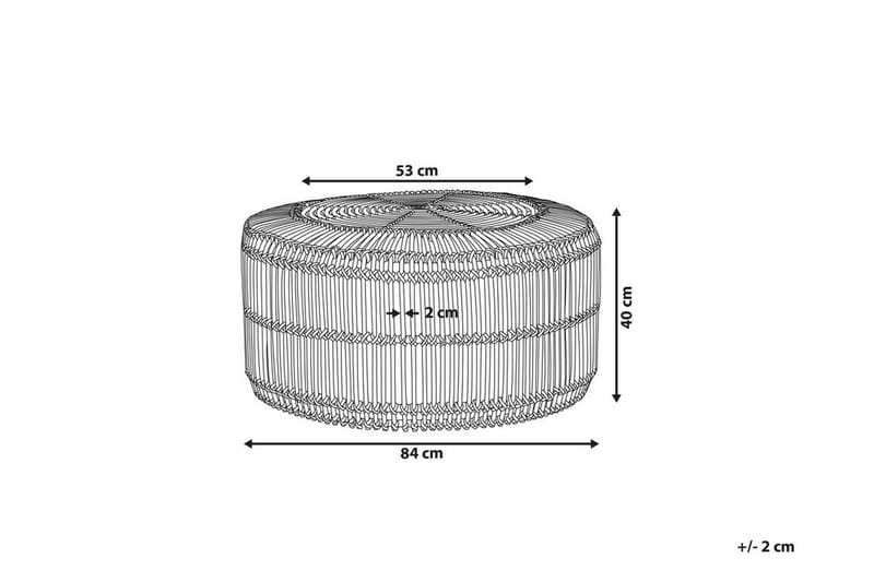 Limni Soffbord 84 cm - Rotting/Ljust Trä - Möbler - Bord & matgrupp - Soffbord