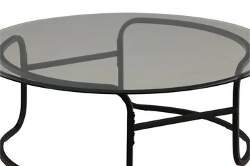 Lomma Soffbord 110 cm Runt - Svart - Möbler - Bord & matgrupp - Soffbord