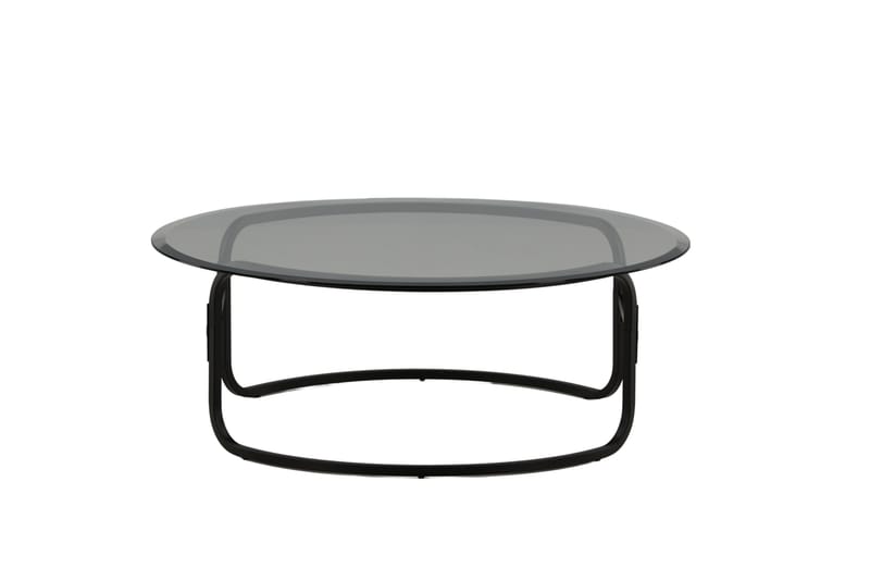 Lomma Soffbord 110 cm Runt - Svart - Möbler - Bord & matgrupp - Soffbord