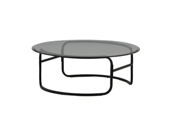 Lomma Soffbord 110 cm Runt - Svart - Möbler - Bord & matgrupp - Soffbord