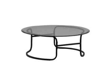 Lomma Soffbord 110 cm Runt - Svart - Möbler - Bord & matgrupp - Soffbord