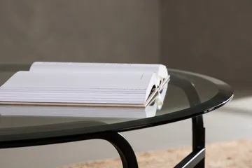 Lomma Soffbord 110 cm Runt - Svart - Möbler - Bord & matgrupp - Soffbord