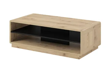 Louetta Soffbord 120 cm - Brun/Svart - Möbler - Bord & matgrupp - Soffbord - Soffbord med förvaring