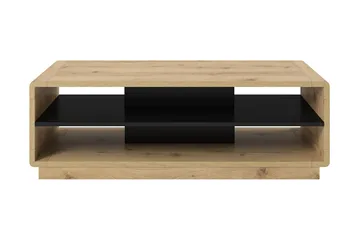 Louetta Soffbord 120 cm - Brun/Svart - Möbler - Bord & matgrupp - Soffbord - Soffbord med förvaring