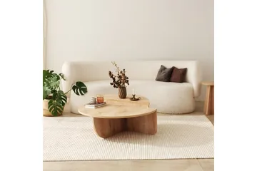 Louvrall Soffbord 90 cm - Ek - Möbler - Bord & matgrupp - Soffbord