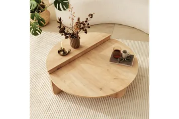 Louvrall Soffbord 90 cm - Ek - Möbler - Bord & matgrupp - Soffbord