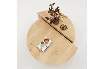 Louvrall Soffbord 90 cm - Ek - Möbler - Bord & matgrupp - Soffbord